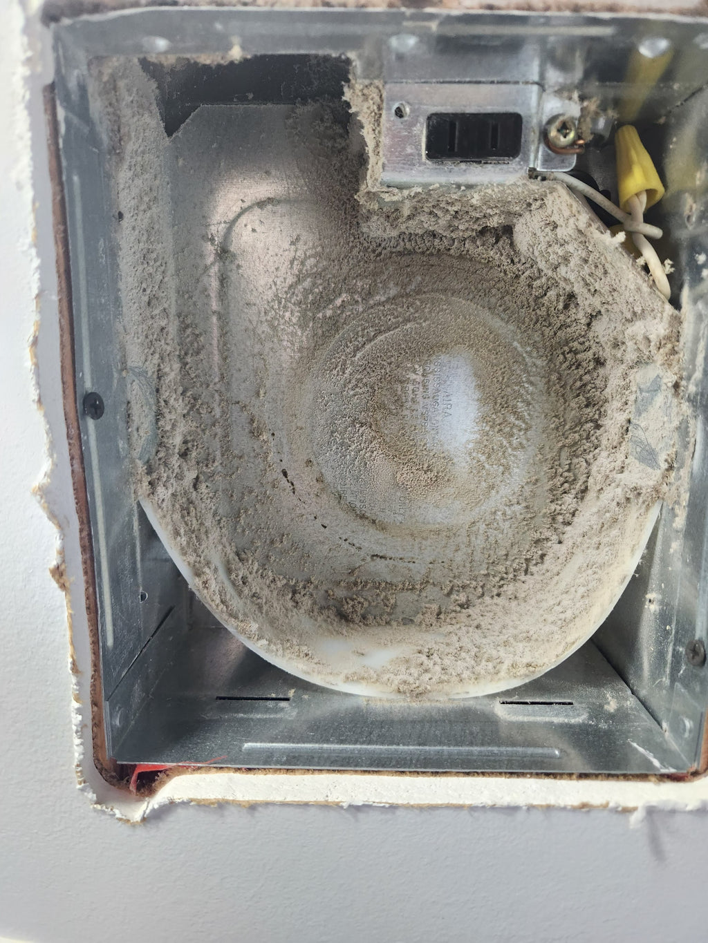 Nettoyage fan et moteur de salle de bain